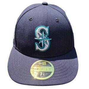 New Era 59FIFTY Low Profile Seattle Mariners Ichiro Number Retirement Hat 7 1/4